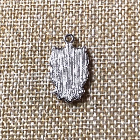 🔴 5 for $10 ONE Bright Owl Pendant Zinc Alloy Enamel - Picture 3 of 7